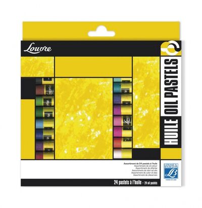 Пастель масляная "Louvre" (24 цвета, 10 мм) (LF806310) Lefranc&Bourgeois 