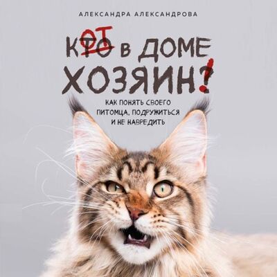 Книга: Кот в доме хозяин! Как понять своего питомца, подружиться и не навредить (Александра Александрова) ; Эксмо, 2021 