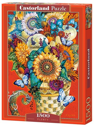 Puzzle-1500 "Живопись. Цветы" (C-151585 ) Castorland 