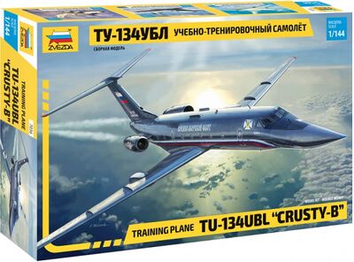 Сборная модель "Учебно-тренировочный самолёт "Ту-134 УБЛ" (7036) Звезда 