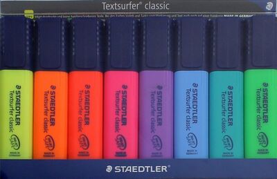 Набор текстовыделителей "Classic" (1-5 мм, 8 цветов) (364WP803) STAEDTLER 