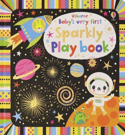 Книга: Baby's Very First Sparkly Playbook (без автора) ; Usborne, 2019 