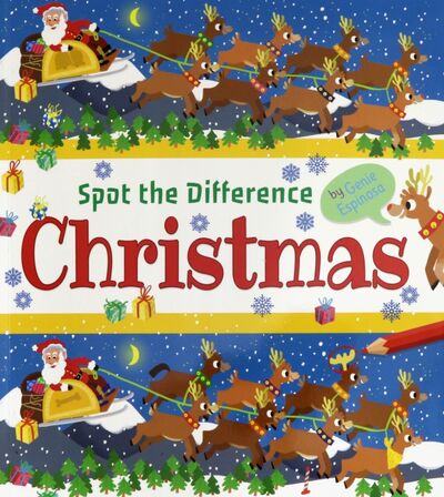 Книга: Spot the Difference: Christmas (Regan Lisa) ; Arcturus, 2019 