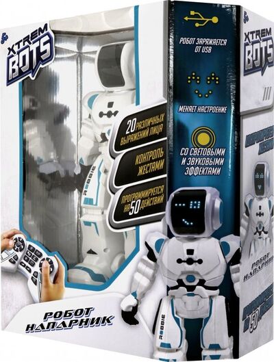 Робот на радиоуправлении "Xtrem Bots Напарник" (XT380831) ABtoys 