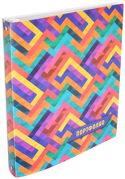Книга: Портфолио универсальное "Фактура. Геометрия" (39283); Феникс+, 2016 
