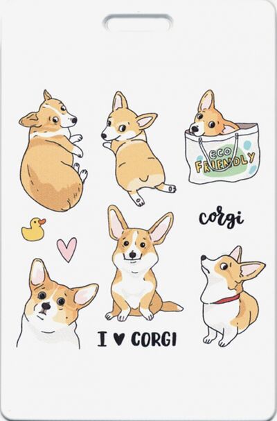 Картхолдер "I love my corgi" Парадиз 