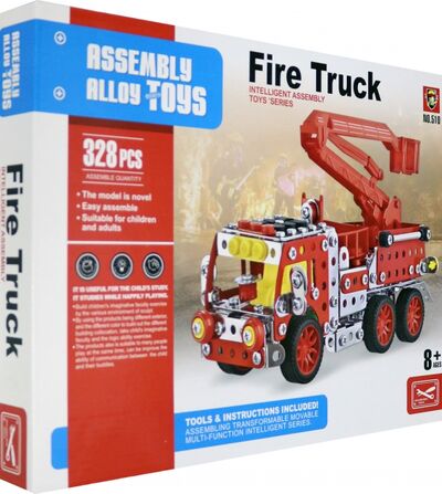 Металлический конструктор Пожарная машина 2 (75358) Премьер-игрушка 