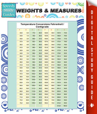 Книга: Weights & Measures (Speedy Study Guides) (Speedy Publishing) ; Ingram