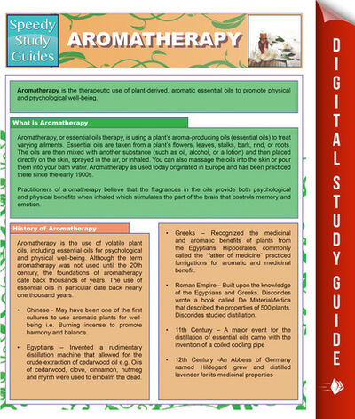 Книга: Aromatherapy (Speedy Study Guides) (Speedy Publishing) ; Ingram