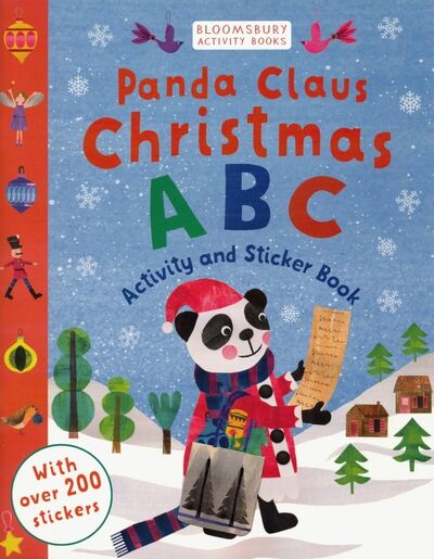 Книга: Panda Claus Christmas ABC Activity & Sticker Book; Bloomsbury, 2018 