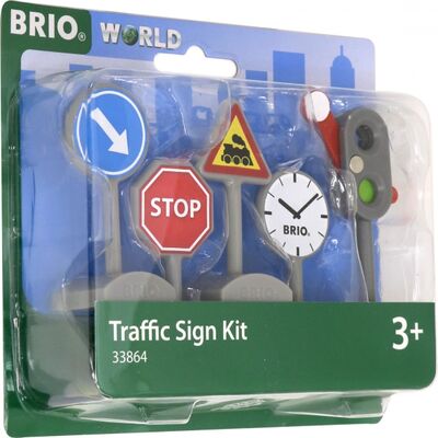 BRIO Набор из 5 дорожных знаков 