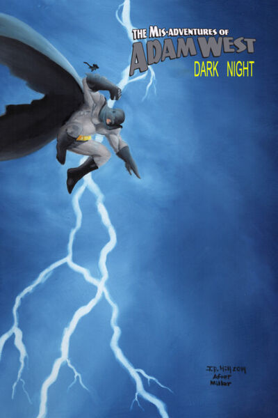 Книга: Mis-Adventures of Adam West: Dark Night: trade paperback (Richard Elms) ; Ingram