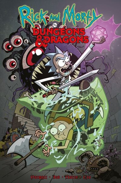 Книга: Рик и Морти против Dungeons & Dragons (Заб Джим, Ротфусс Патрик) ; Комильфо, 2019 