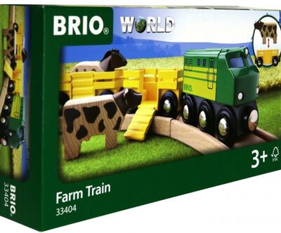 Игровой набор "Грузовой поезд с животными", 5 элементов (33404) BRIO 