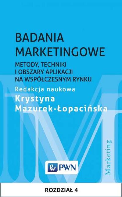 Книга: Badania marketingowe. Rozdział 4 (Группа авторов) ; OSDW Azymut