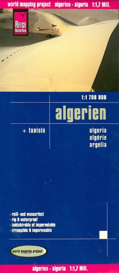 Книга: Algeria, Tunisia 1:1 700 000; Reise Know-How, 2010 