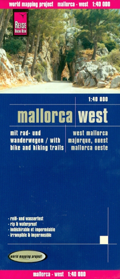Книга: Mallorca west. 1:40 000; Reise Know-How, 2009 