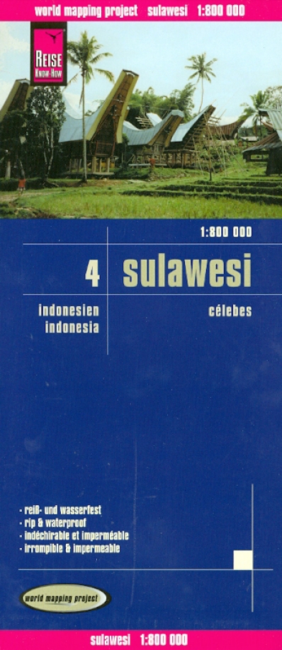 Книга: Sulawesi. Indonesien. 1:800 000; Reise Know-How, 2010 