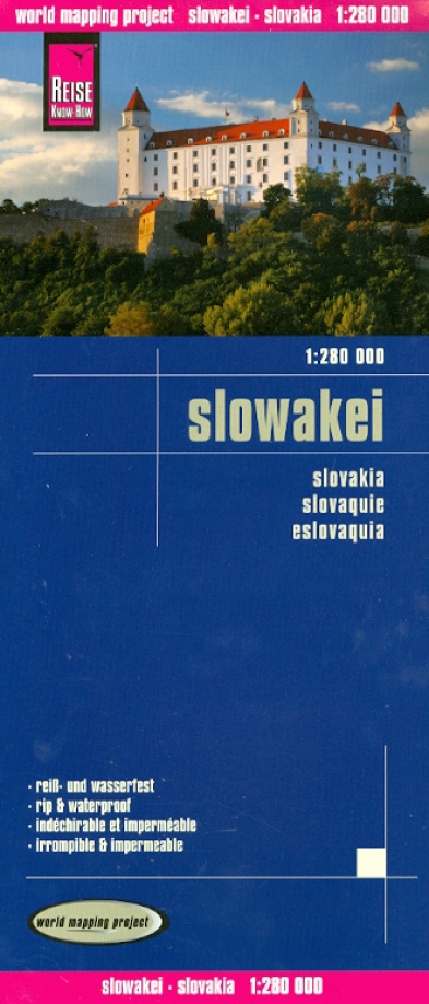 Книга: Slovakia 1:280 000; Reise Know-How, 2012 