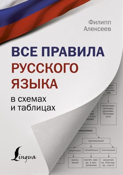 Книга: Все правила русского языка в схемах и таблицах (Алексеев Филипп Сергеевич) ; АСТ, 2022 