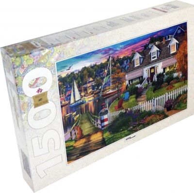 Мозаика "puzzle" 1500 "Дом в гавани Чарльз Харбор" (83070) Степ Пазл 