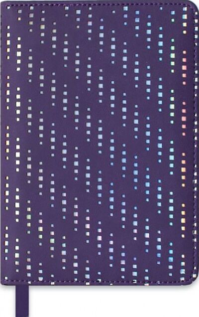 Ежедневник недатированный (160 листов, А6), СОФТ-ТАЧ, фиолетовый (47594) Феникс+ 