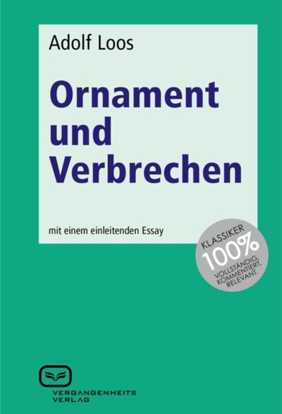 Книга: Ornament und Verbrechen (Adolf Loos) ; Bookwire