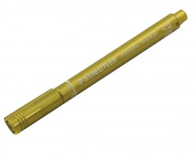 Маркер "Металлик" 1-2 мм, золотой (8323-11) STAEDTLER 