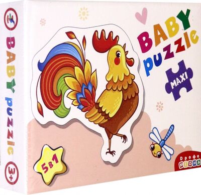 Baby puzzle "В деревне" (3993) Дрофа Медиа 