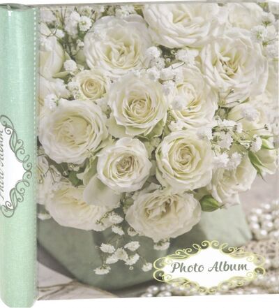 Фотоальбом "Белые розы" (20 листов, магнитные листы) (81303) Феникс-Презент 