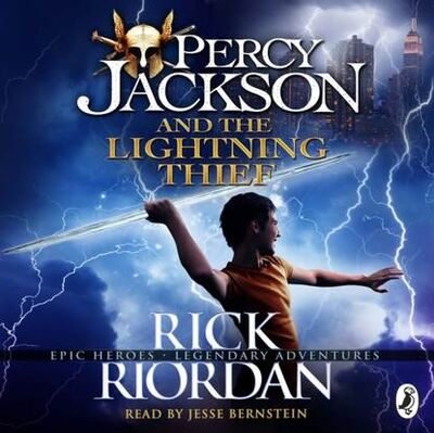 Книга: Percy Jackson and the Lightning Thief (Rick Riordan) ; Gardners Books