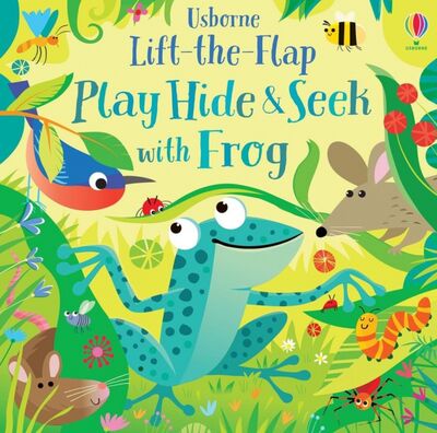 Книга: Play Hide and Seek with Frog (Taplin Sam) ; Usborne, 2020 