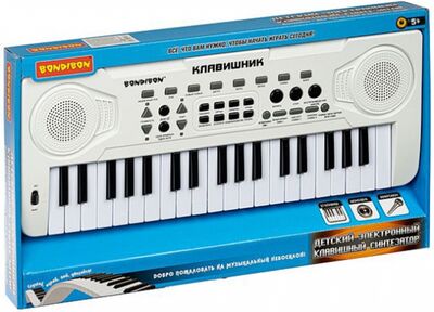 Синтезатор Клавишник инструмент музыкальный на батарейках (ВВ4947) BONDIBON 