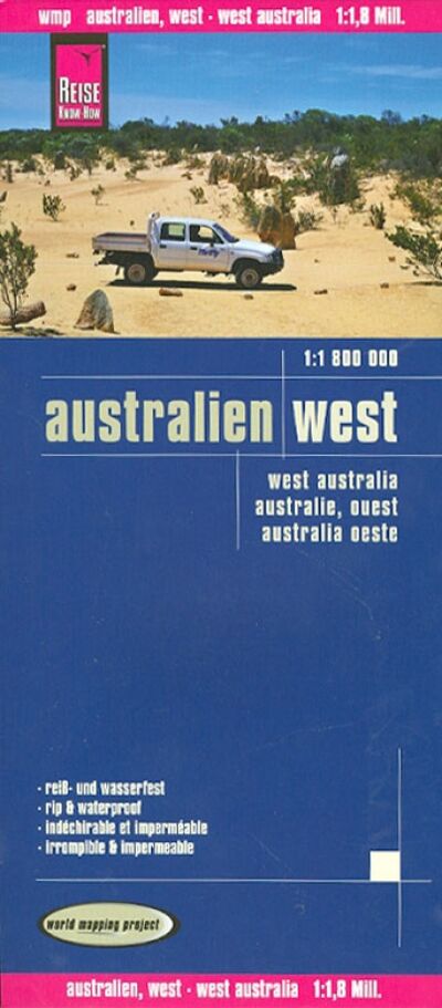 Книга: Australien. West. 1:1 800 000; Reise Know-How, 2012 