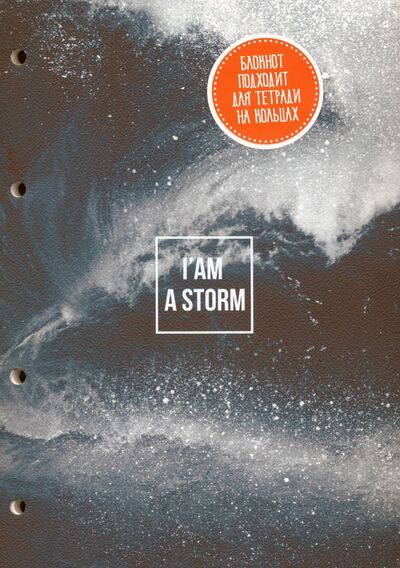 Блокнот для записи иностранных слов "Storm. Брызги" (80 листов, А5, точка) (N1985) Доминанта 