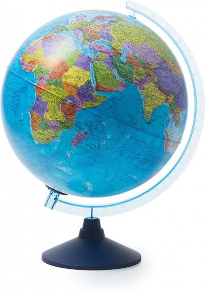 Глобус Земли политический, подсветка (d=320) (Ве013200263) Globen 