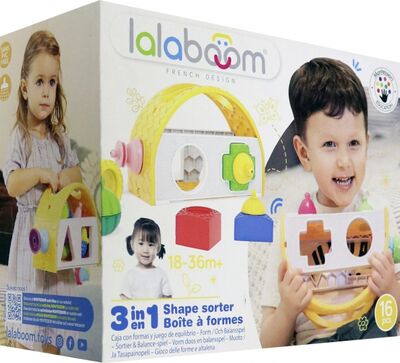 Игрушка "Lalaboom" Сортер 16 предметов (BL810) ABtoys 