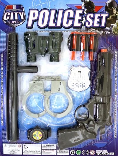 Набор игровой "Полиция" 10 предметов (338-04) ABtoys 