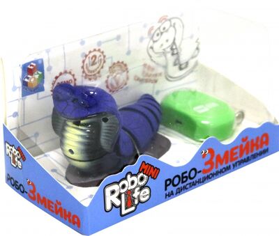 RoboLife Робо-Змейка синяя (Т18752) 1TOY 