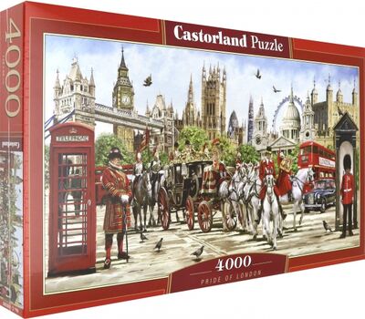 Puzzle-4000 "Величие Лондона" (С-400300) Castorland 