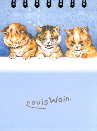 Скетчбук “Уэйн. Три милых маленьких котенка” (100 листов, А6, спираль) (5281) Попурри 