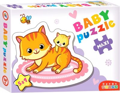 Baby puzzle. Мамы и малыши-1 (3995) Дрофа Медиа 