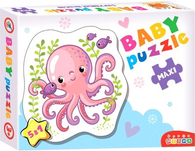 Baby puzzle. Морские животные (3997) Дрофа Медиа 