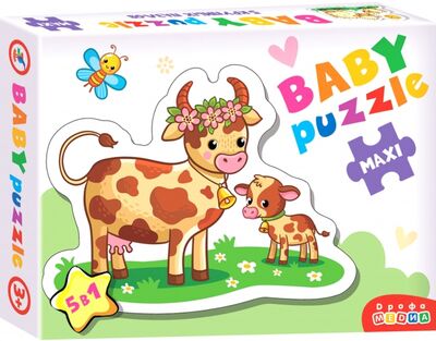 Baby puzzle. Мамы и малыши-2 (3996) Дрофа Медиа 