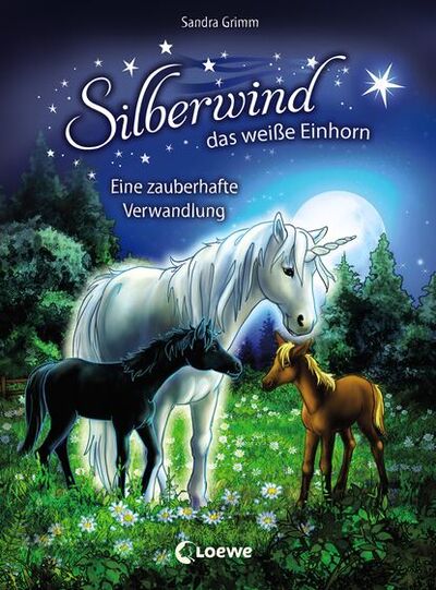 Книга: Silberwind, das weiße Einhorn (Band 9) - Eine zauberhafte Verwandlung (Sandra Grimm) ; Bookwire