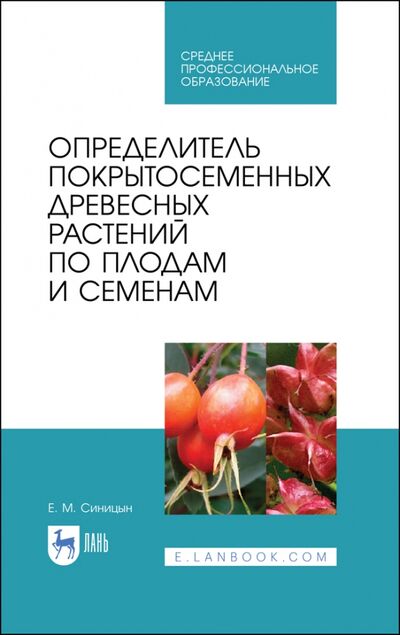 Книга: Определитель покрытосеменных древесных растений по плодам и семенам. СПО (Синицын Евгений Михайлович) ; Лань, 2021 