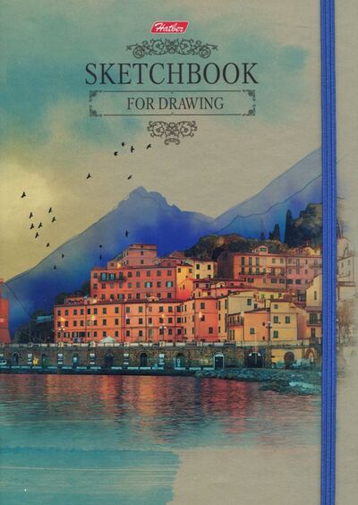 Тетрадь-скетчбук "SketchBook. Прогулки по Европе" (130 л., А5, нелинованная) (80-50Тт5Aгрз_16352) Хатбер 