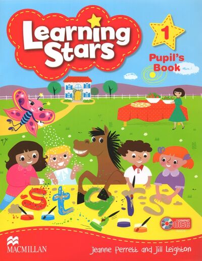 Книга: Learning Stars Level 1 Pupil's Book Pack (+CD) (Perrett Jeanne, Leighton Jill) ; Macmillan Education, 2014 