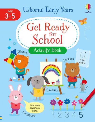 Книга: Get Ready for School Activity Book (Greenwell Jessica) ; Usborne, 2021 