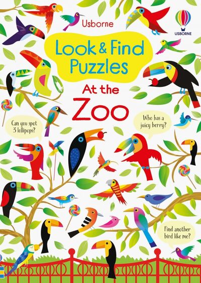 Книга: At the Zoo (Robson Kirsteen) ; Usborne, 2021 